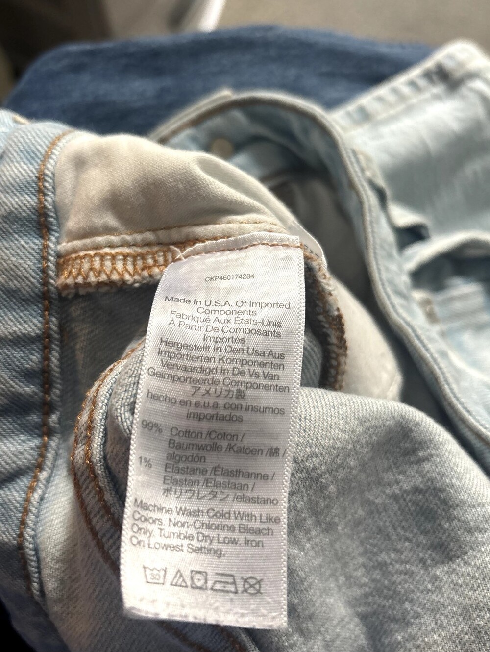 Madewell The Perfect Vintage Jeans 🌷 Size 28 Light Wash - Picture 6 of 6